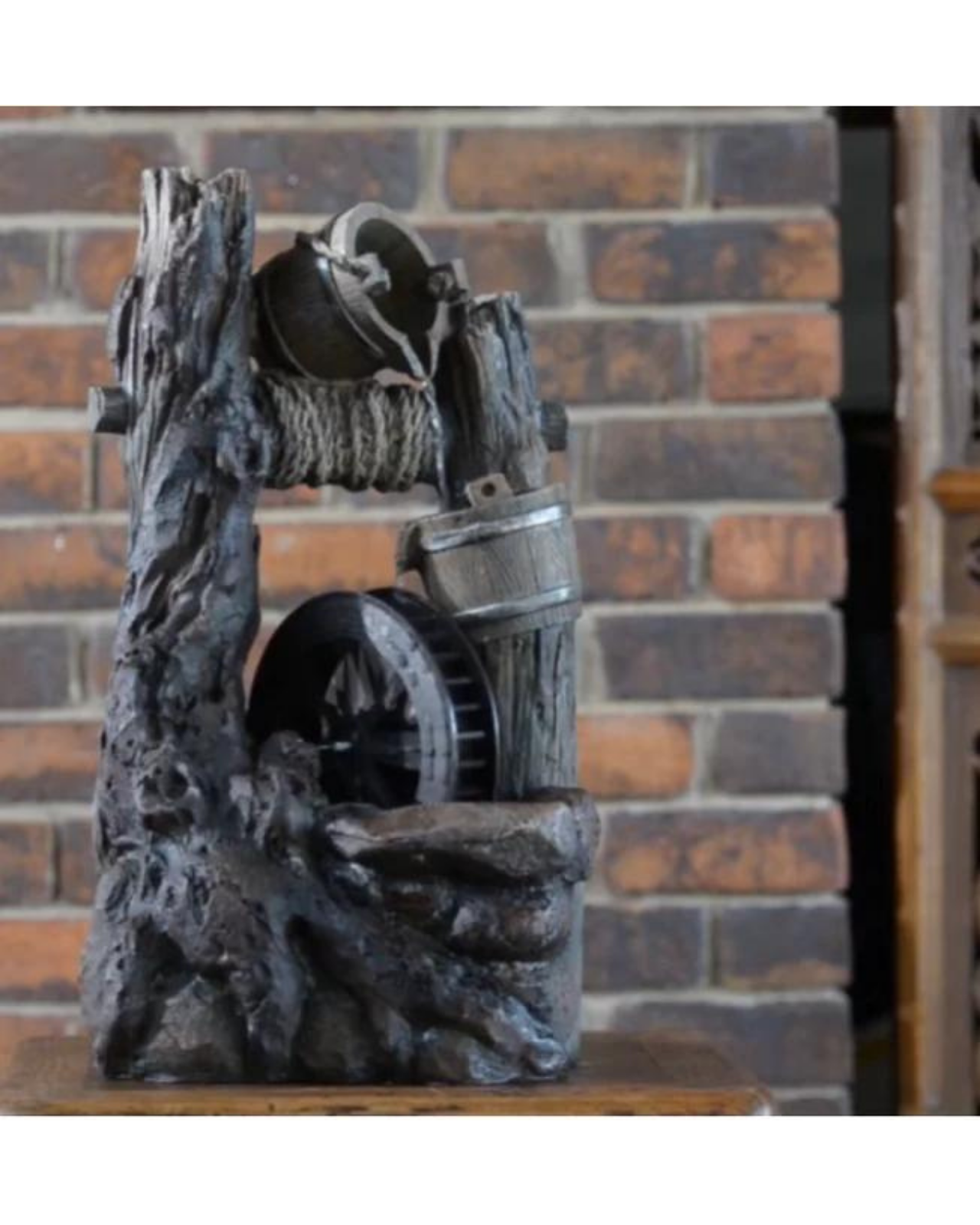 Wishing Well LED Light Water Feature 63cm