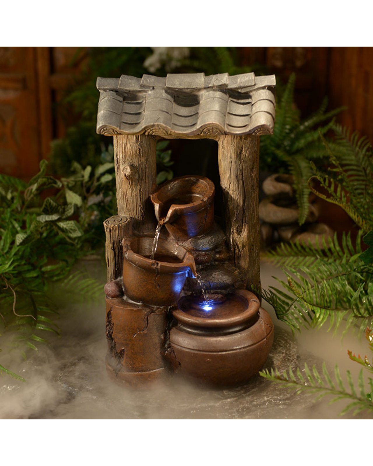 Churn - Bowls Garden Water Feature Fountain 39cm