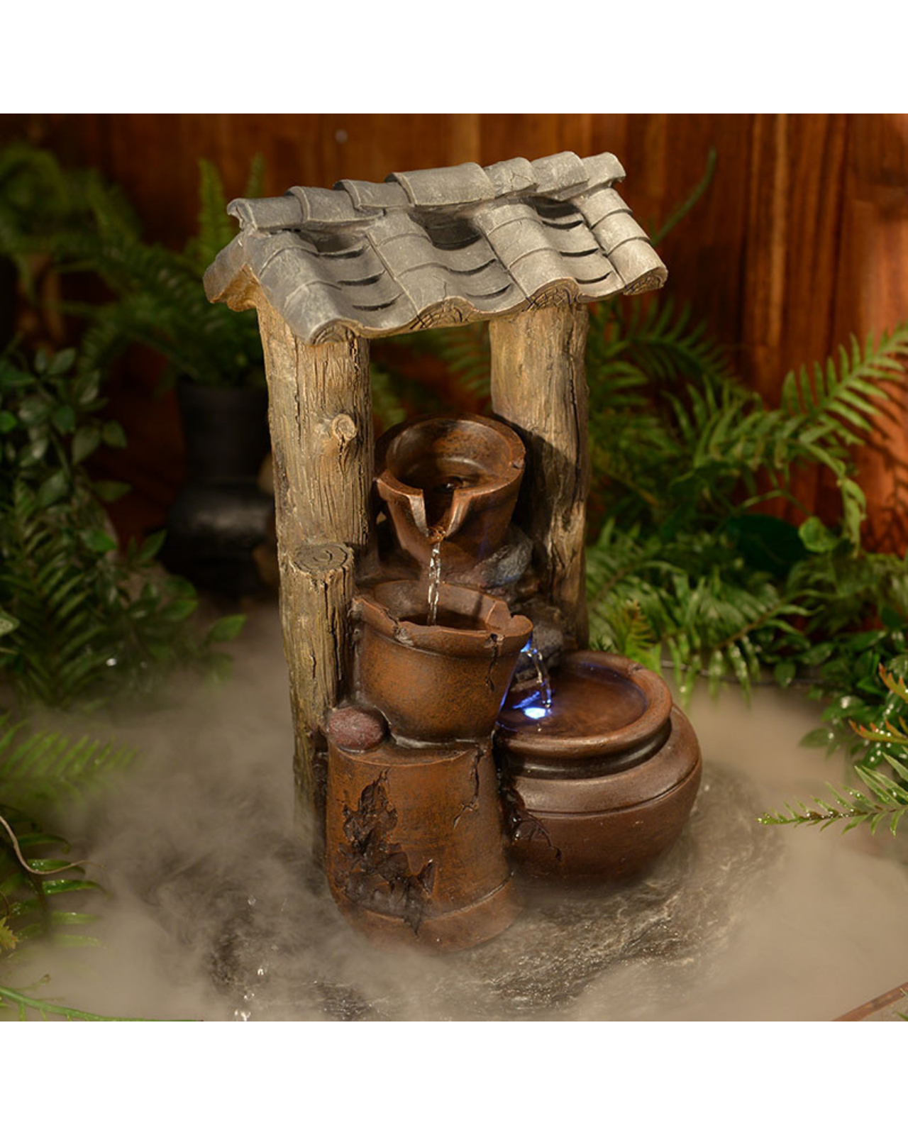 Churn - Bowls Garden Water Feature Fountain 39cm