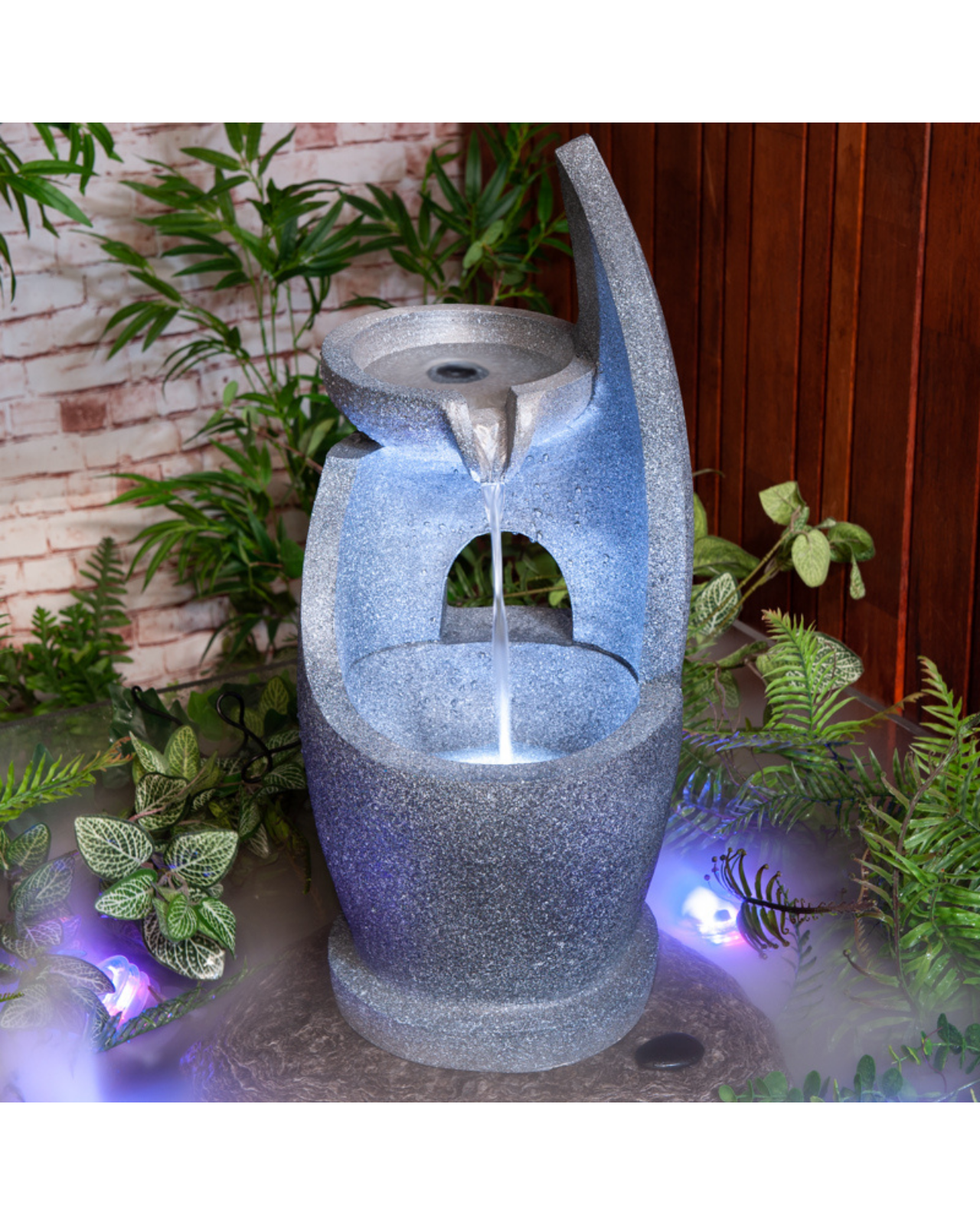 Lilt - Modern Cascading Bowls Water Feature