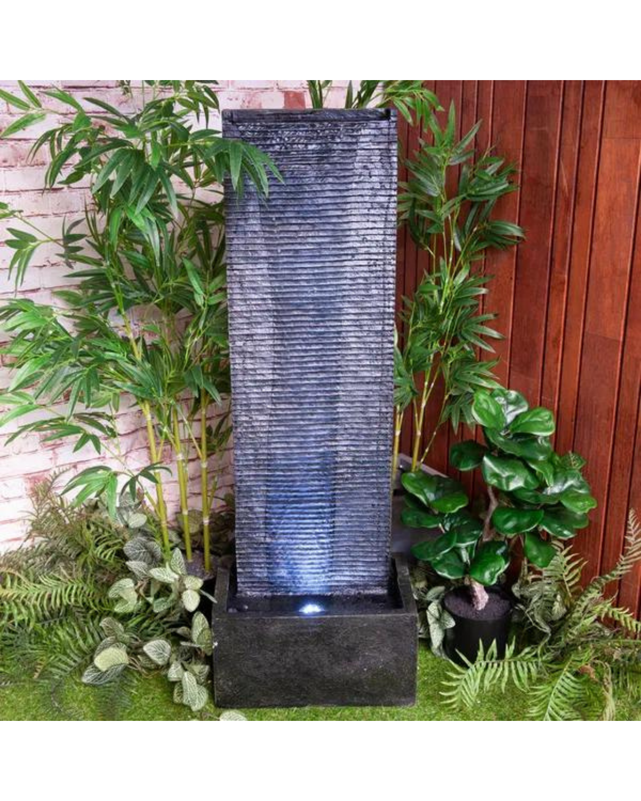 Frolic - Modern LED Light Wall Water Feature