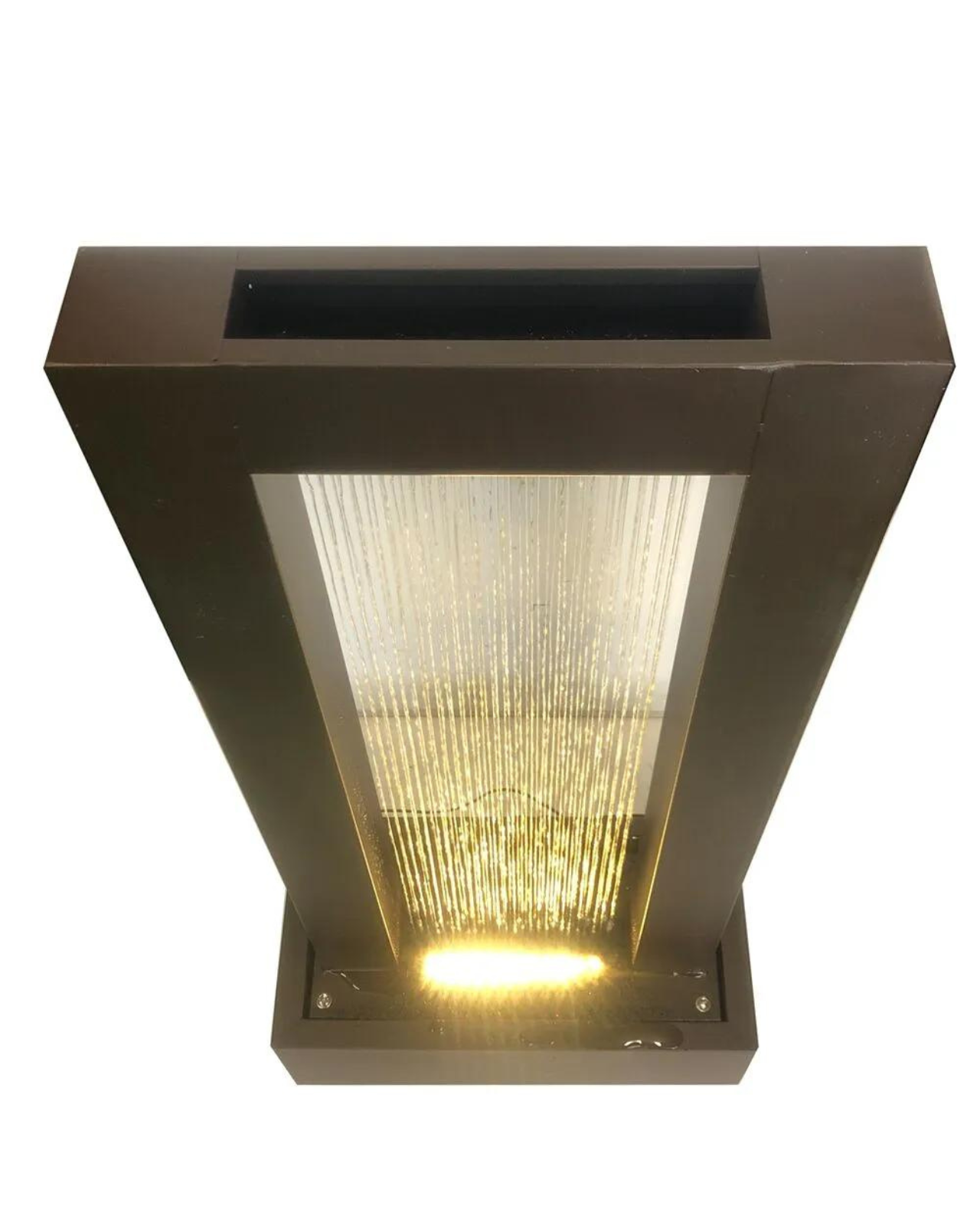 Celestia - Modern Steel Wall Water Feature Fountain