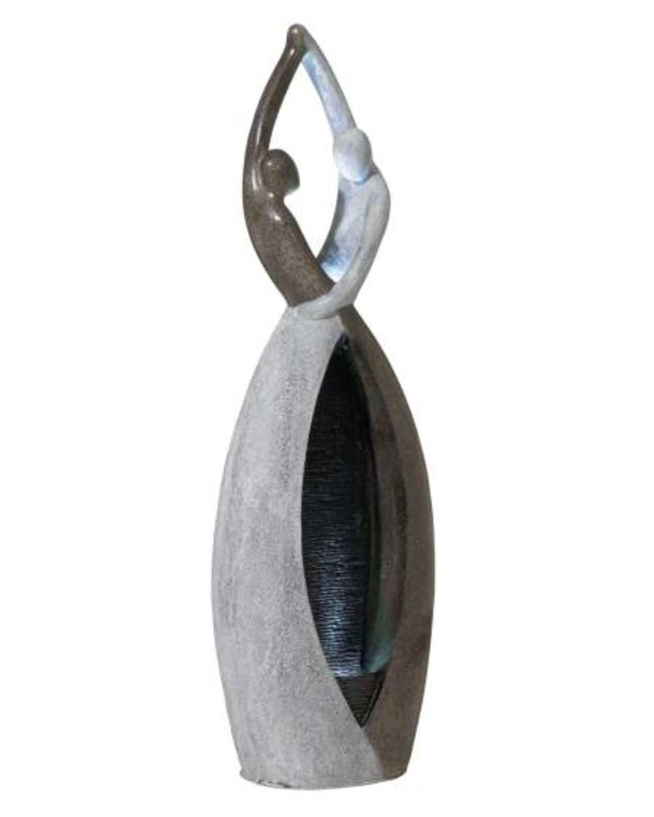 Serene Waltz - Abstract Modern LED Light Water Feature