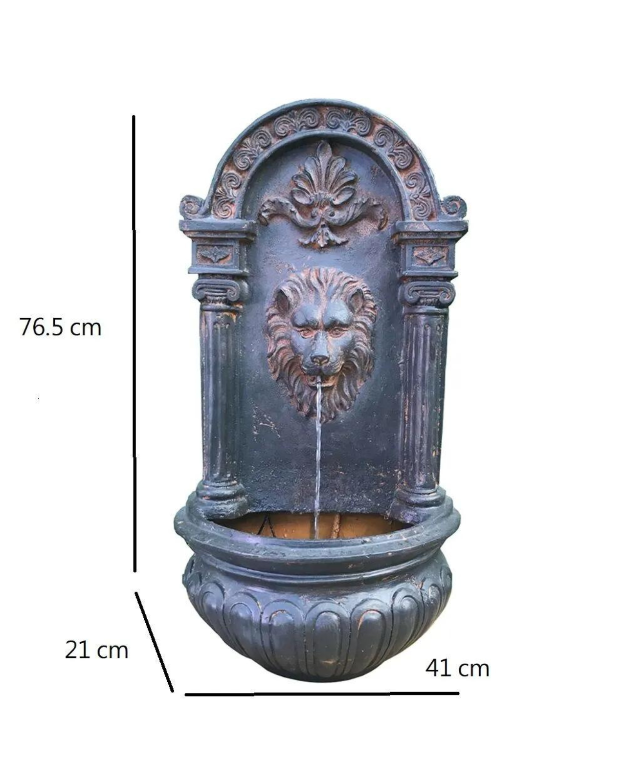 Regalroar - Lion Solar Water Fountain
