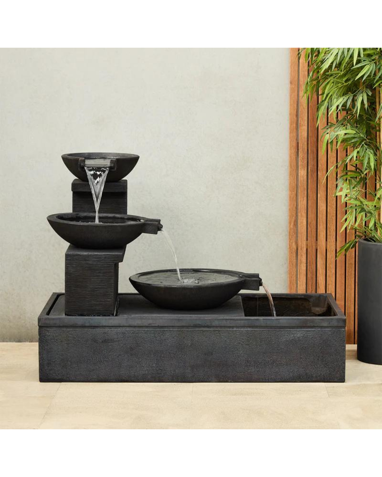 Lakehaven - Bowls Cascading Garden Water Feature Fountain