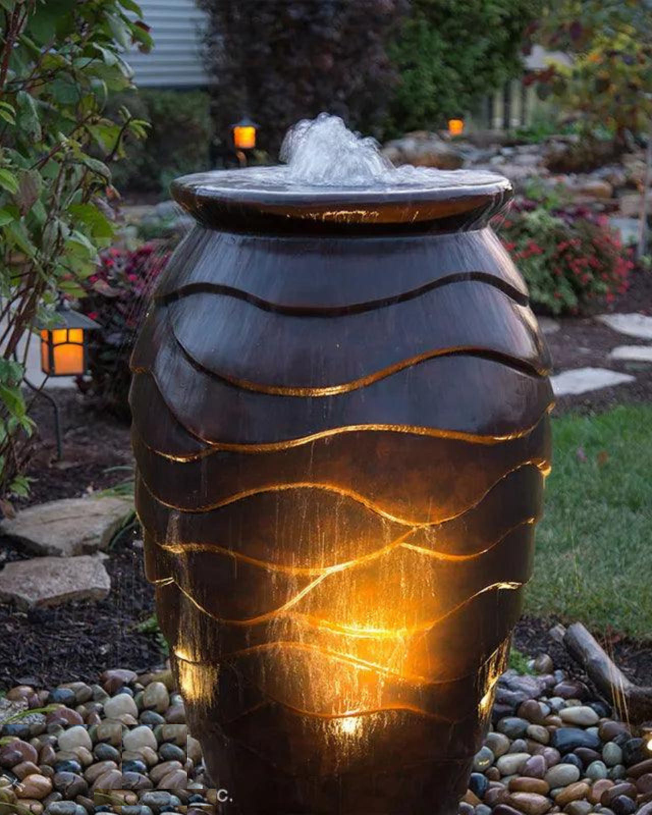 Ember - DIY Urn Weather Resistant Water Feature Kit