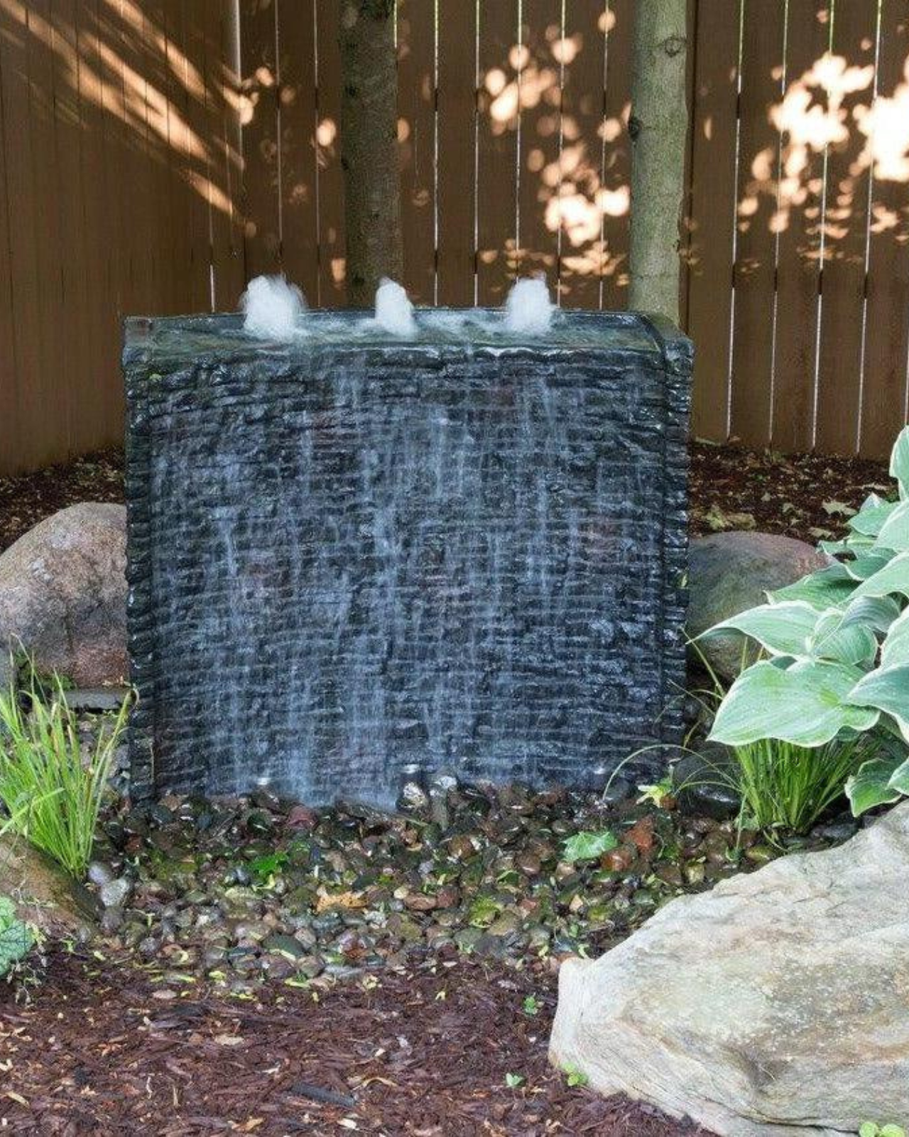 Echoa - DIY Backyard Wall Landscape Water Feature Kit