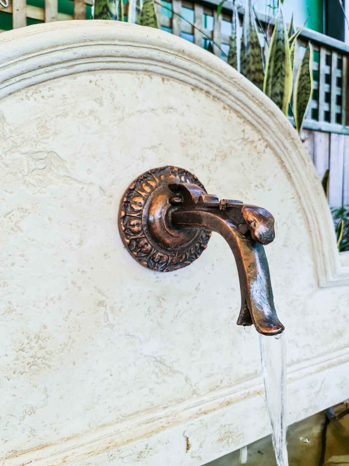 Wetland - Tap Wall Water Feature Fountain 104cm