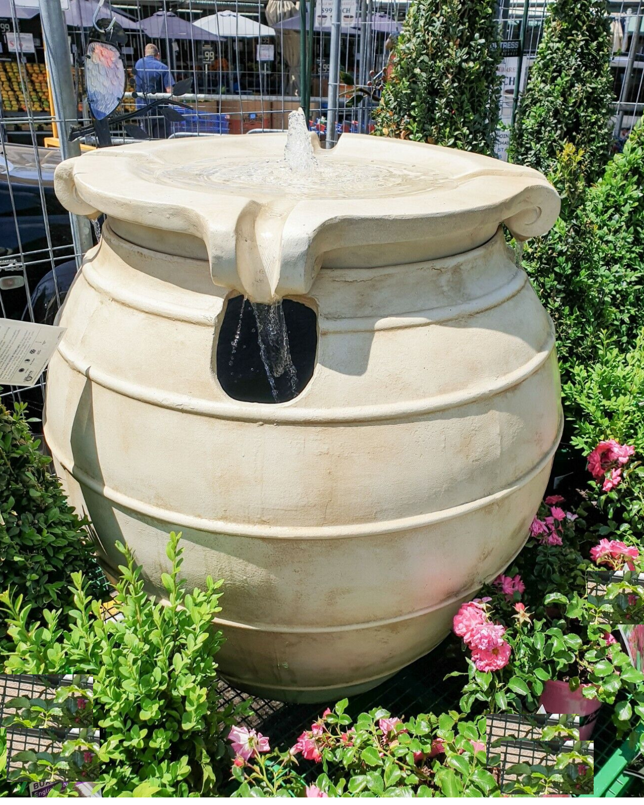 Loch - Cascading Bowl Water Feature Fountain 90cm