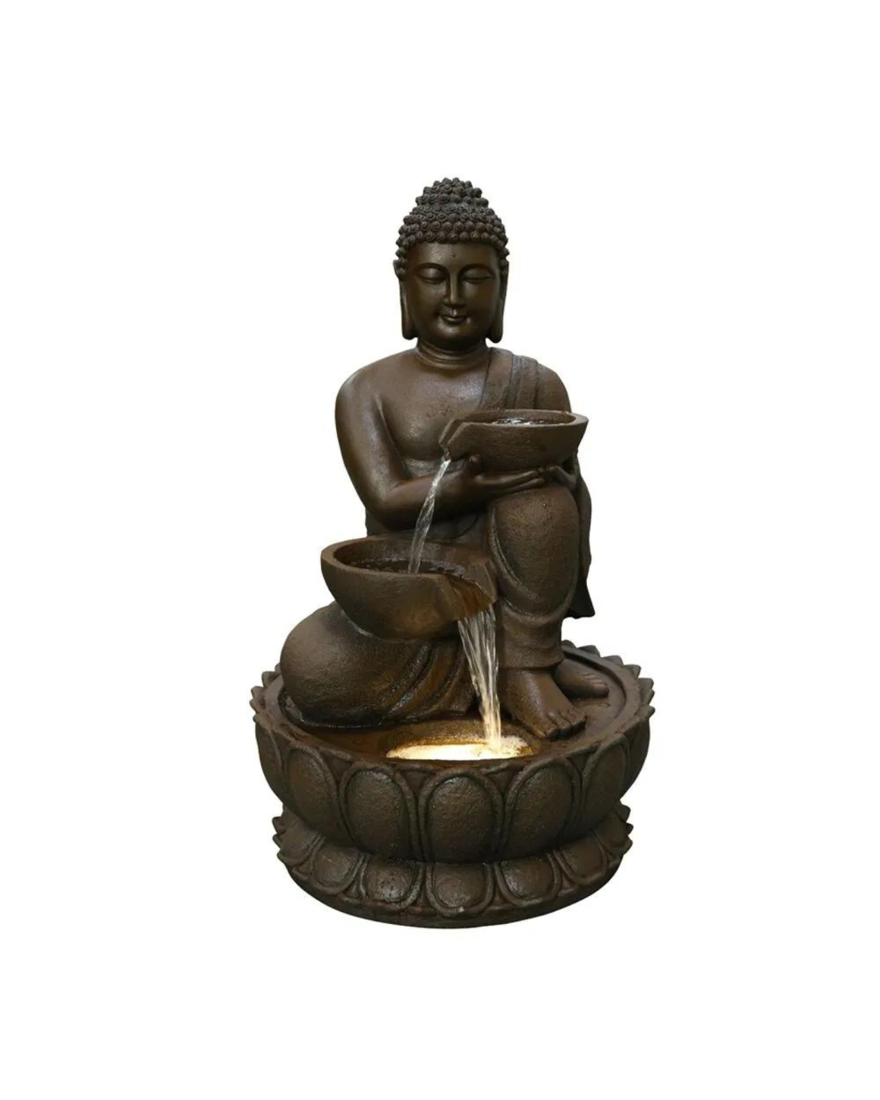 Illumine Buddha Garden Water Feature 82cm Water Features Adore