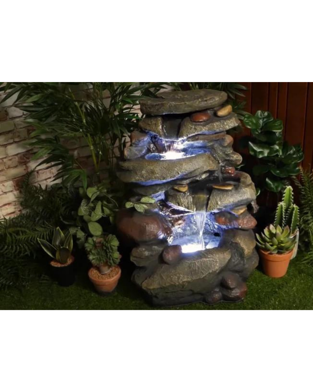 Rockmist - Rock Waterfall LED Light Water Feature