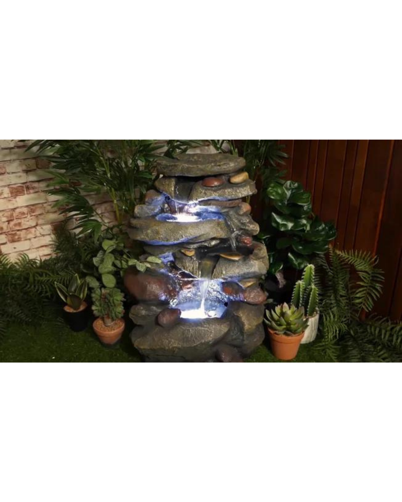 Rockmist - Rock Waterfall LED Light Water Feature