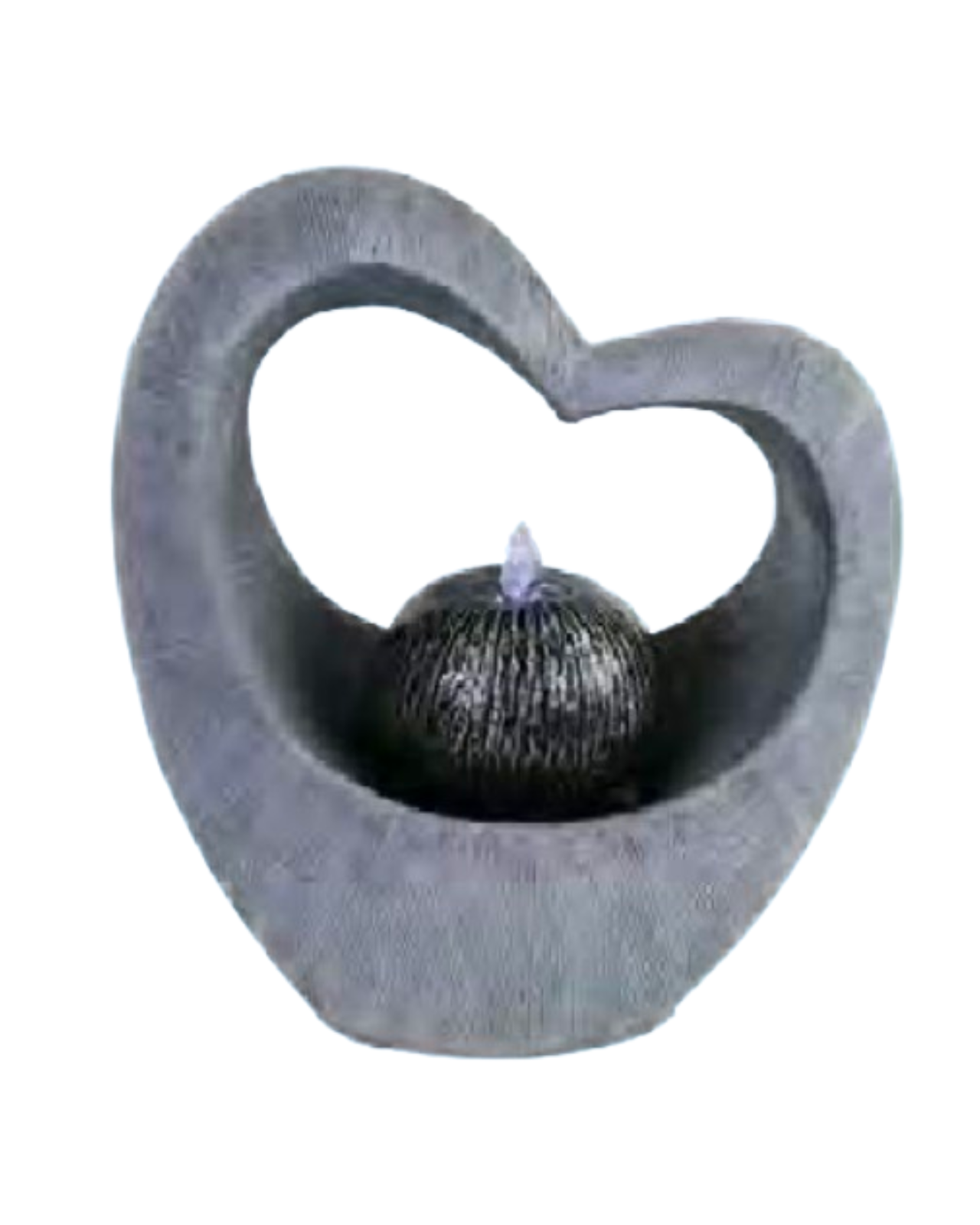 Harbor - Heart Sphere Water Feature Fountain 39cm