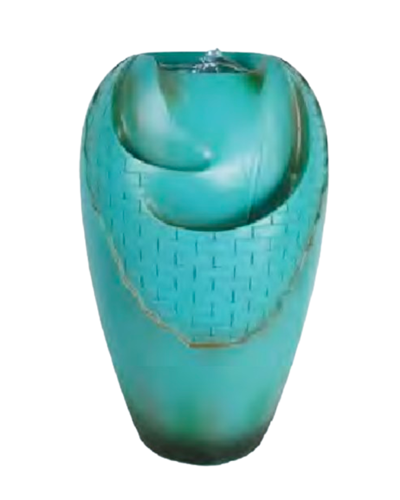 Aquatic - Glazed Jar Water Feature Fountain