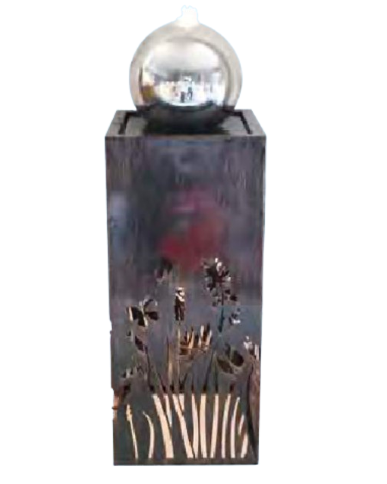 Marina - Sphere Column Tower Water Feature