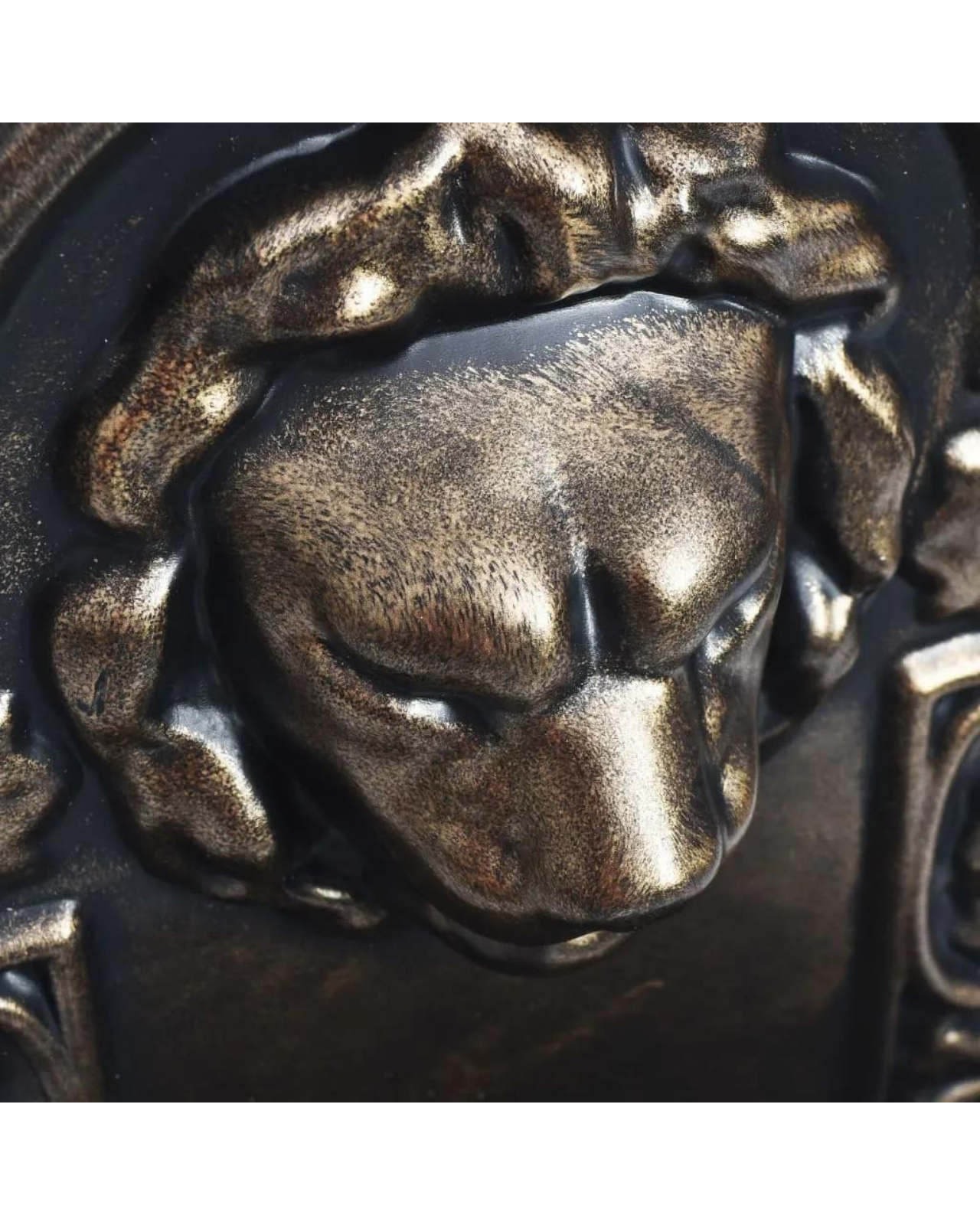 Reef - Lion Head Bronze Wall Water Feature Fountain