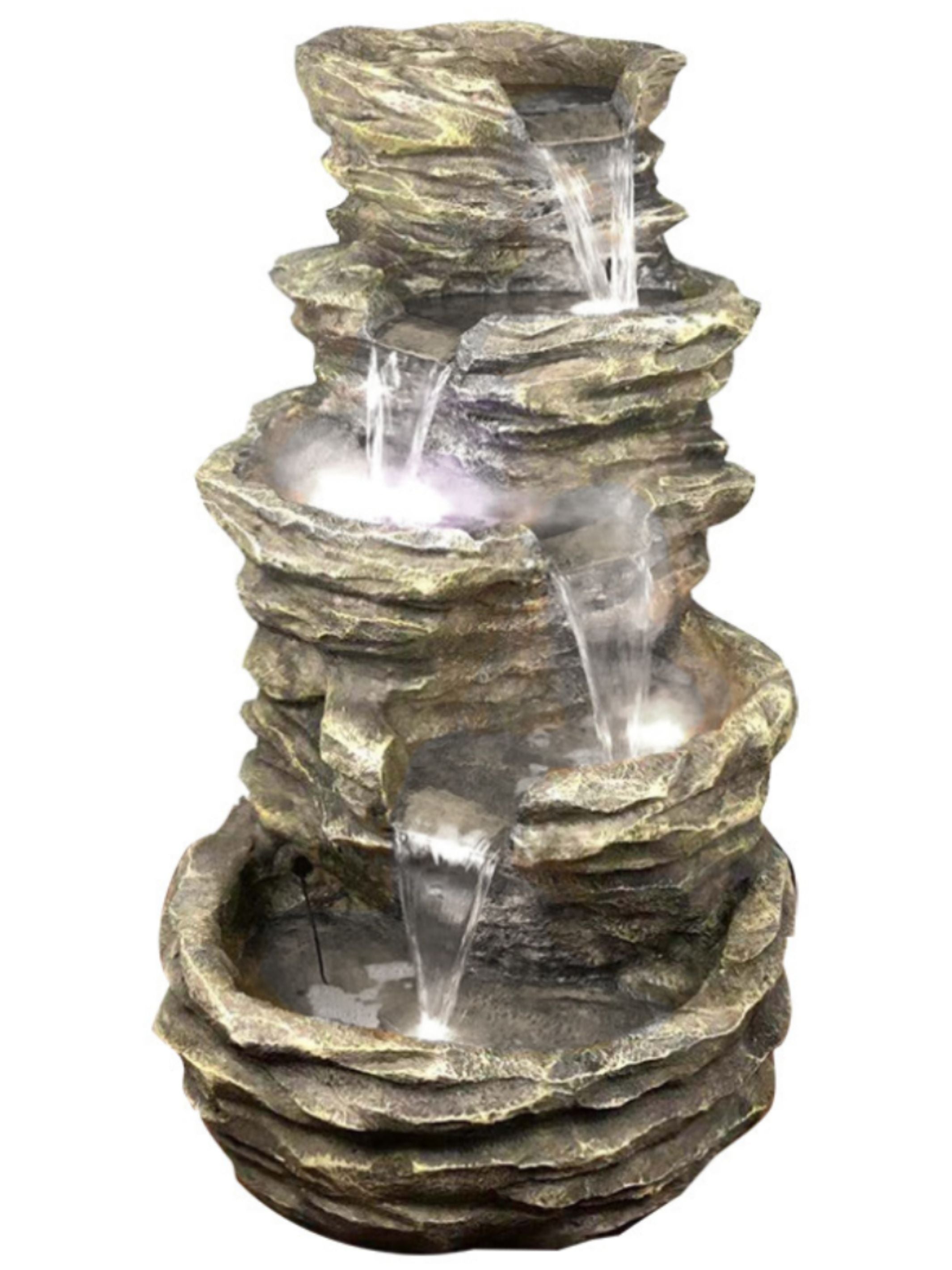Rockfall - Rock Waterfall LED Light Water Feature