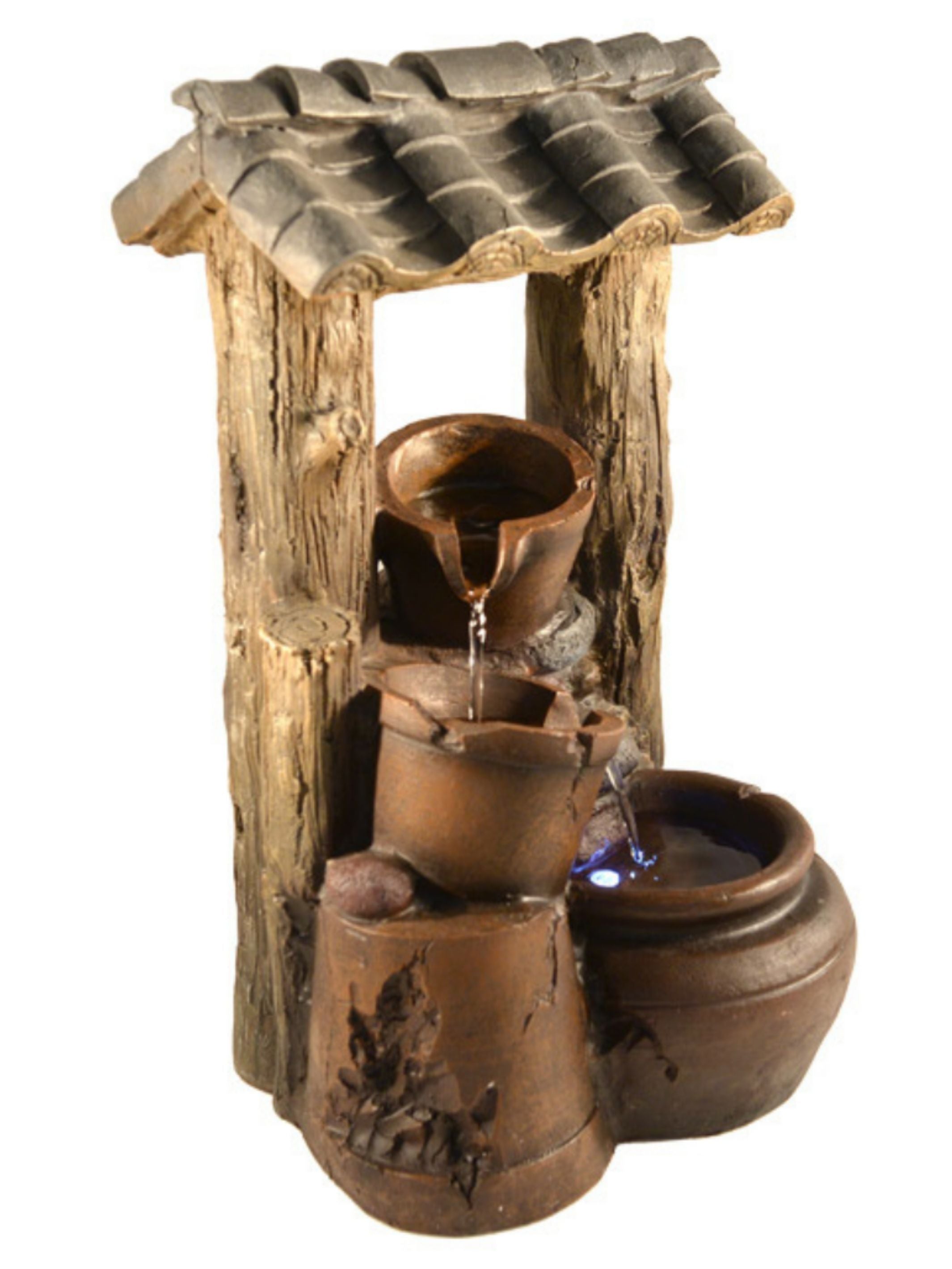 Churn - Bowls Garden Water Feature Fountain 39cm