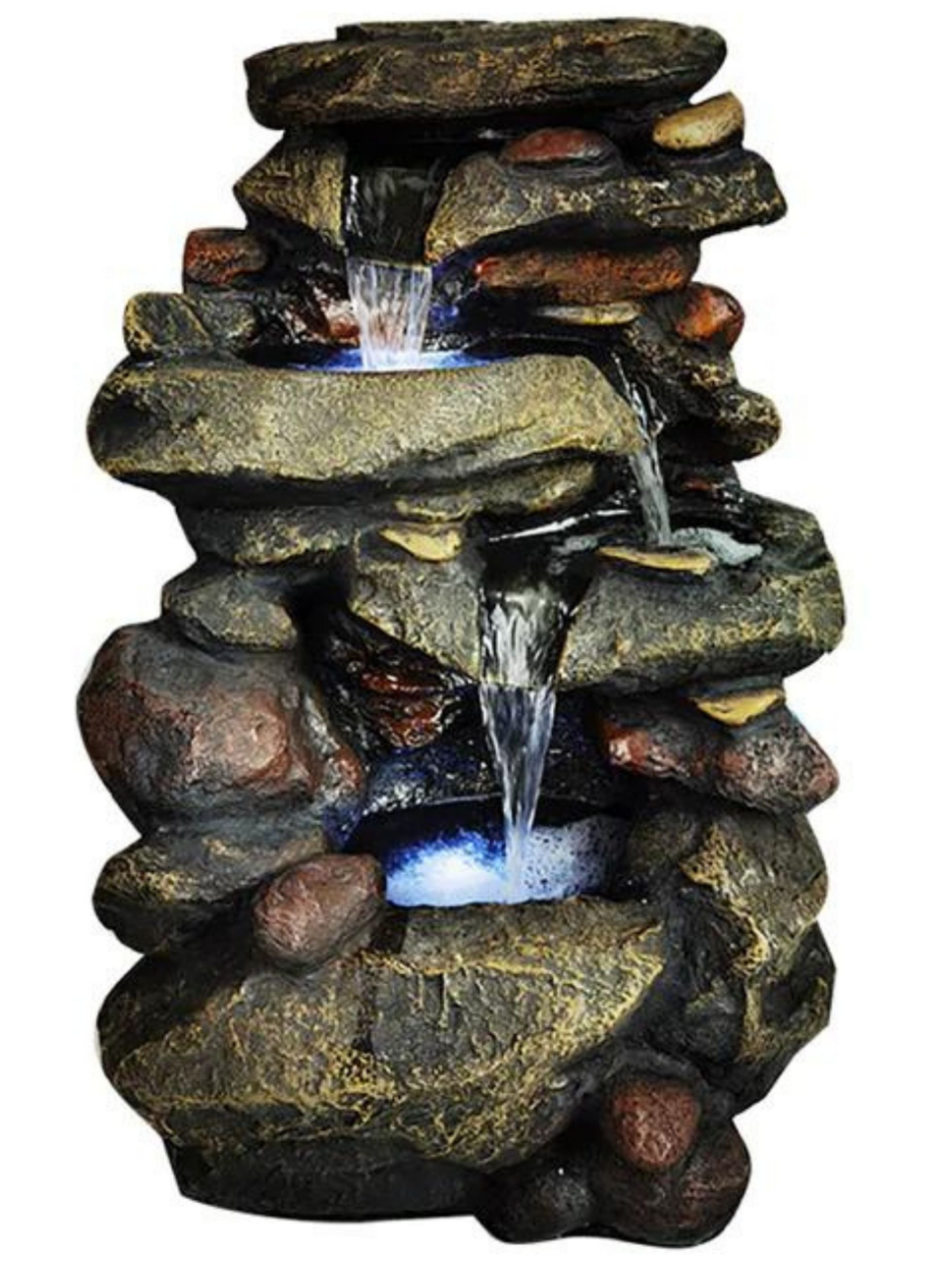 Rockmist - Rock Waterfall LED Light Water Feature