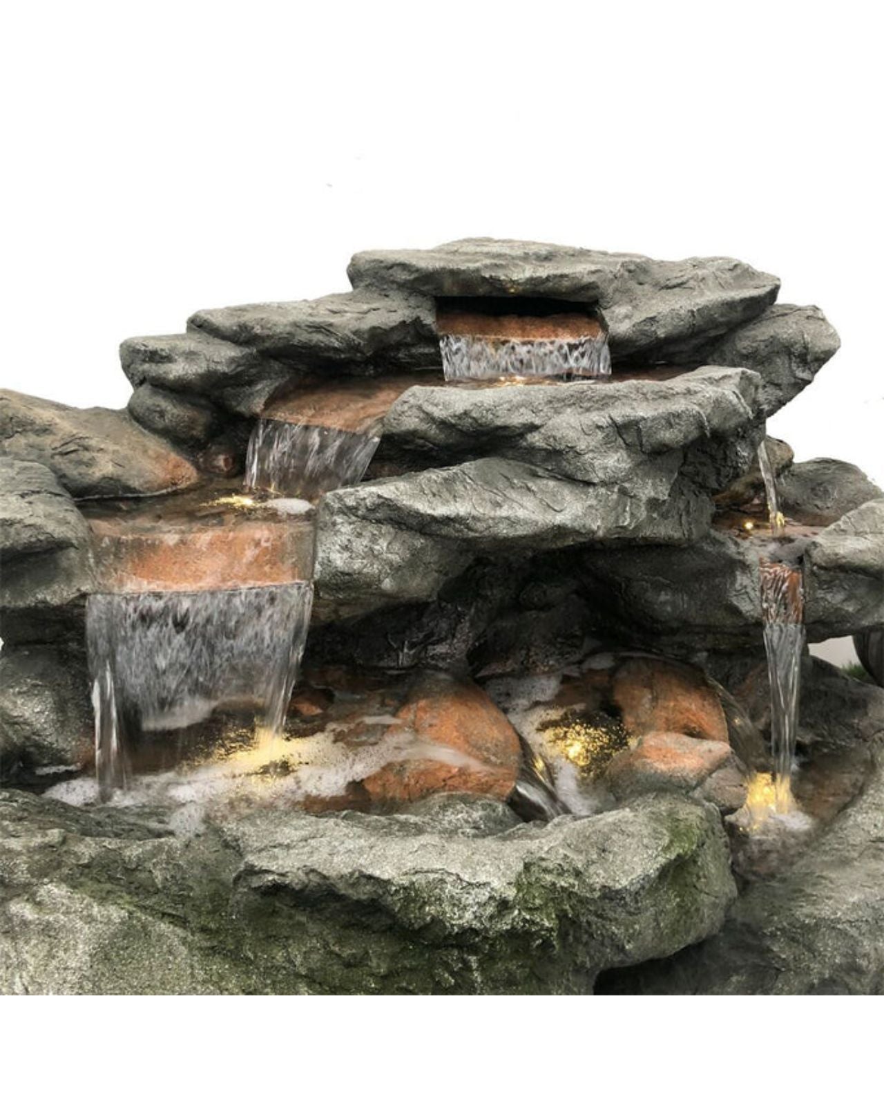 Glade - Rock LED Light Cascading Water Feature