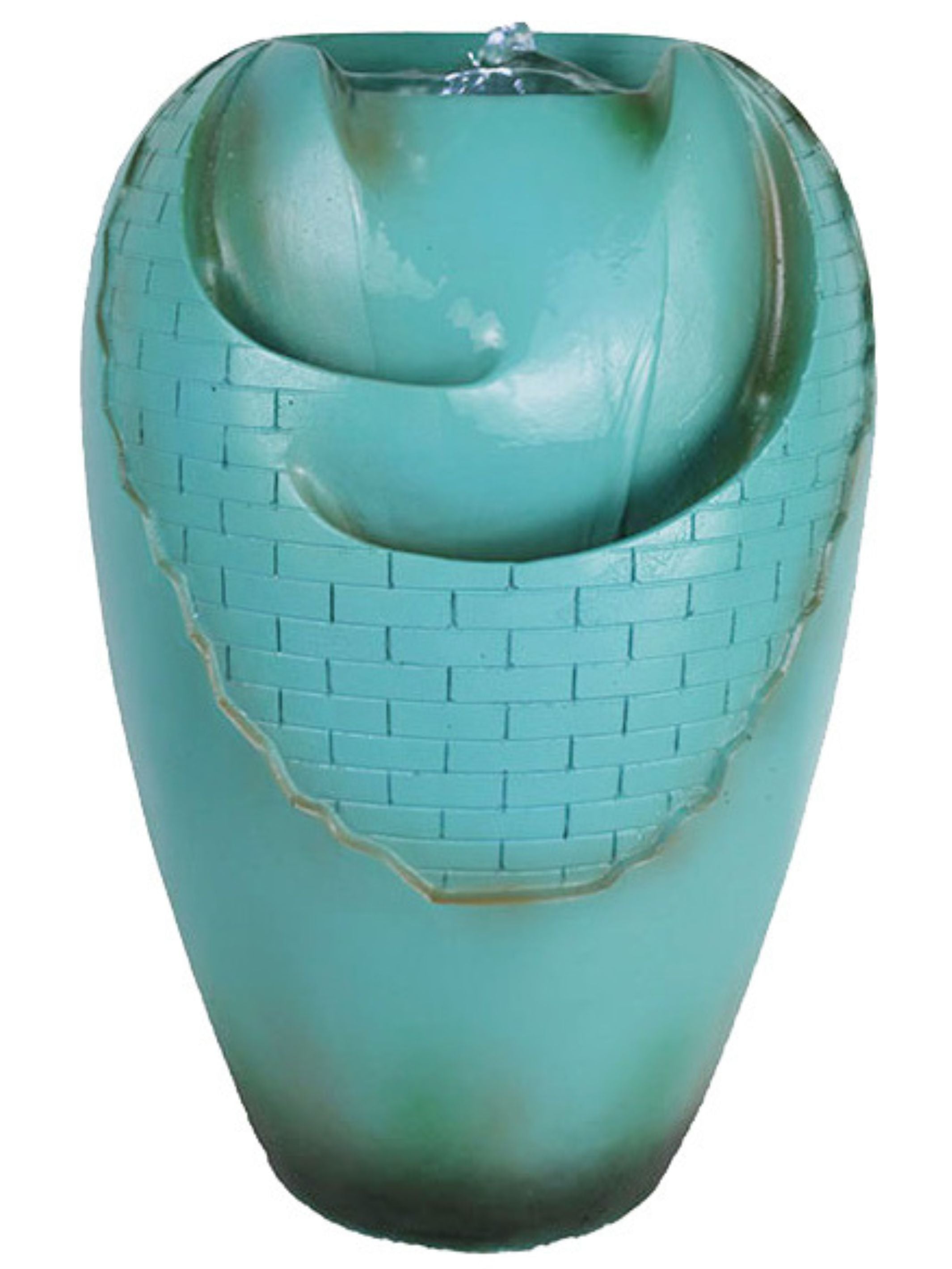 Glazed Jar Water Feature 48cm