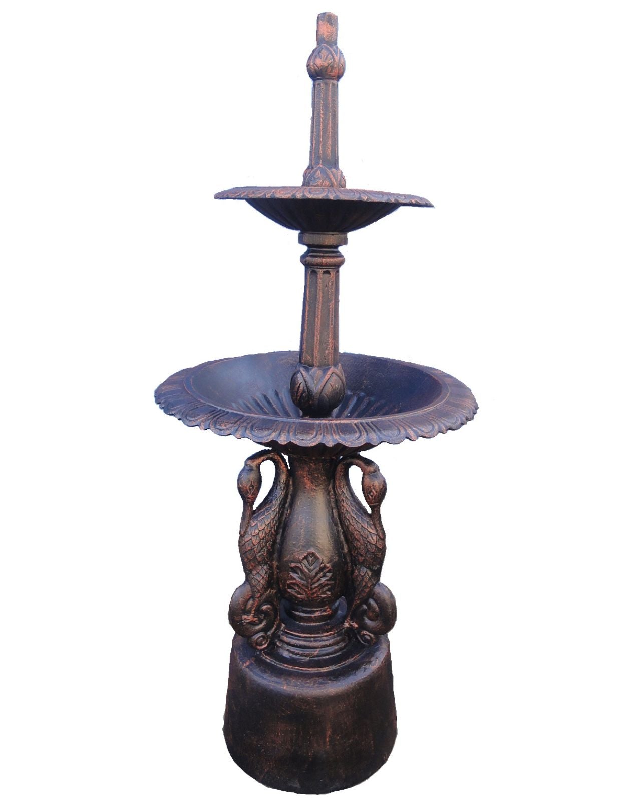 Ibis 2 Tier Cast Iron Cascading Water Feature