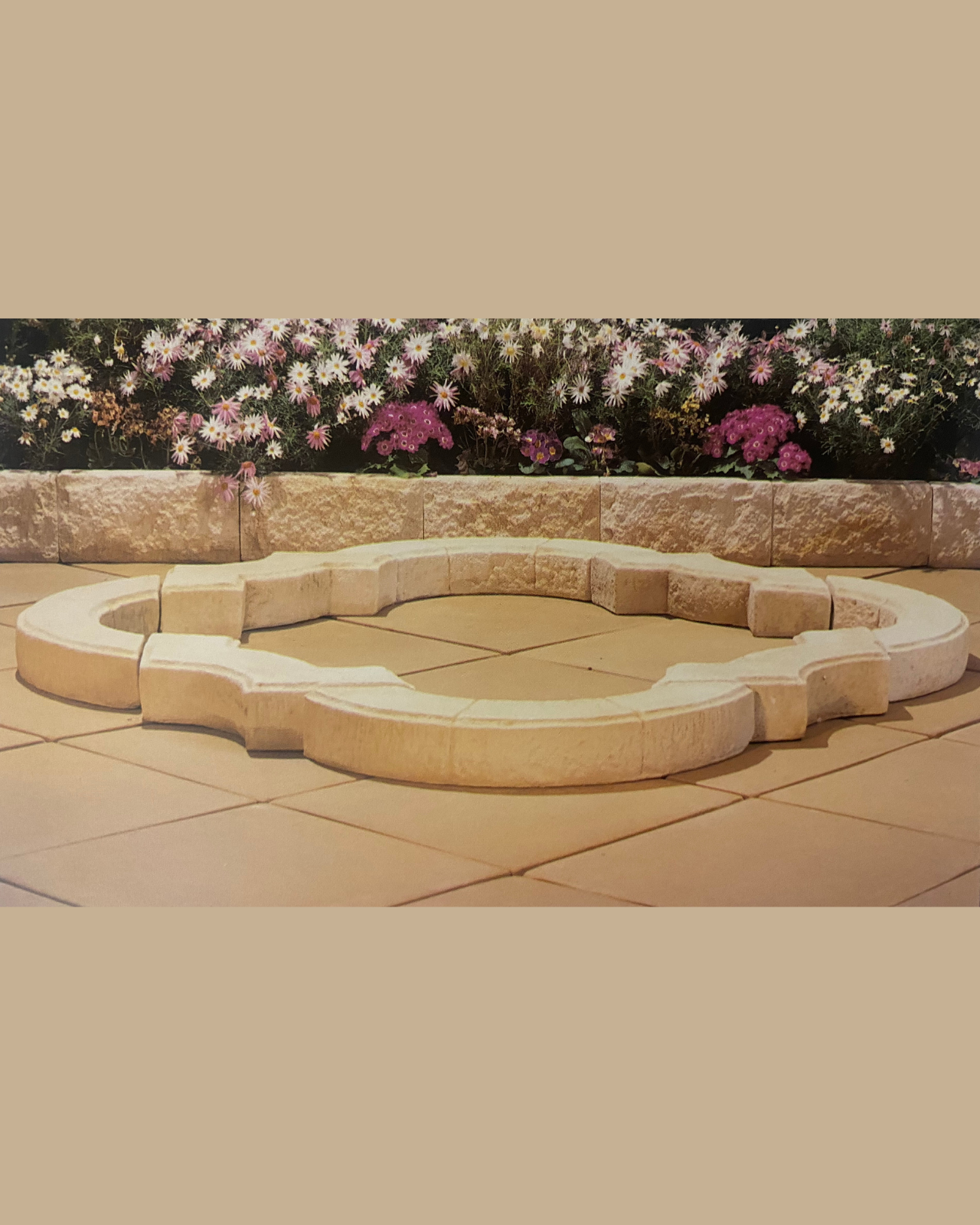 Lavella - Concrete Limestone Garden Water Feature Pond