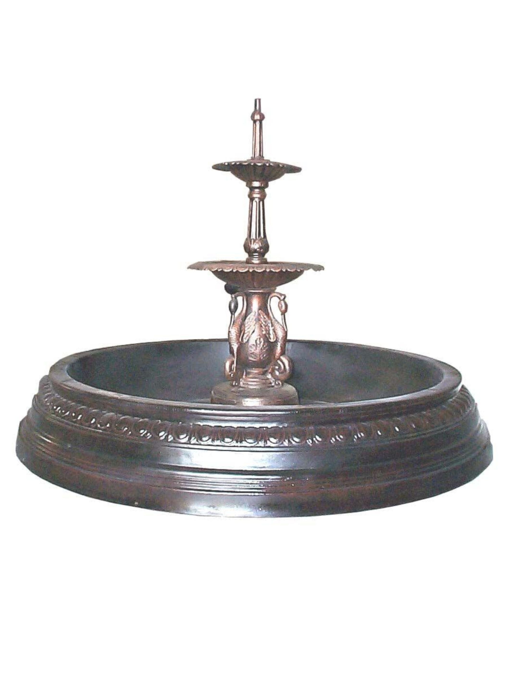 Moonlit - Large 2 Tier Cast Iron Water Feature 147cm