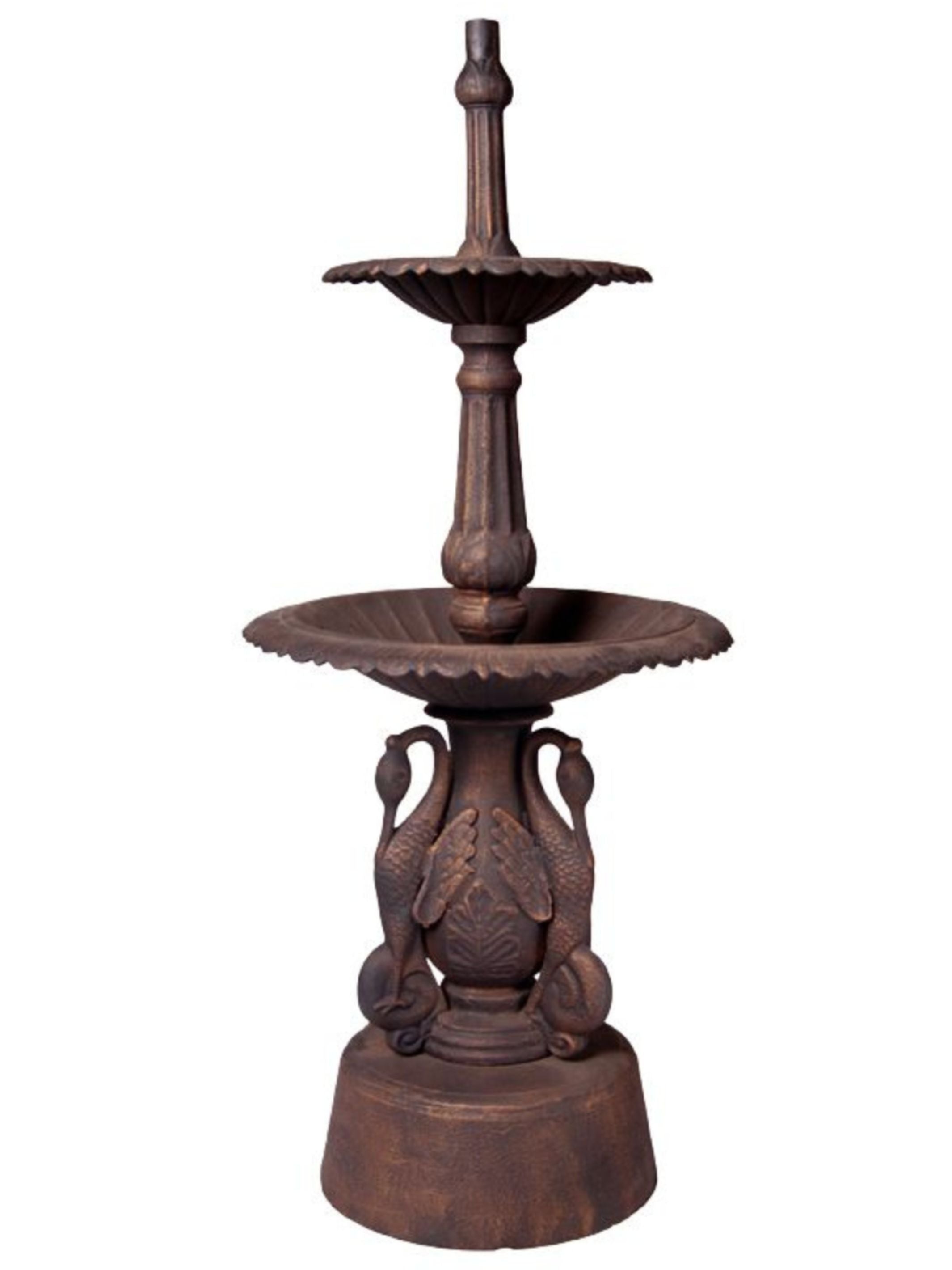 Moonlit - Large 2 Tier Cast Iron Water Feature 147cm