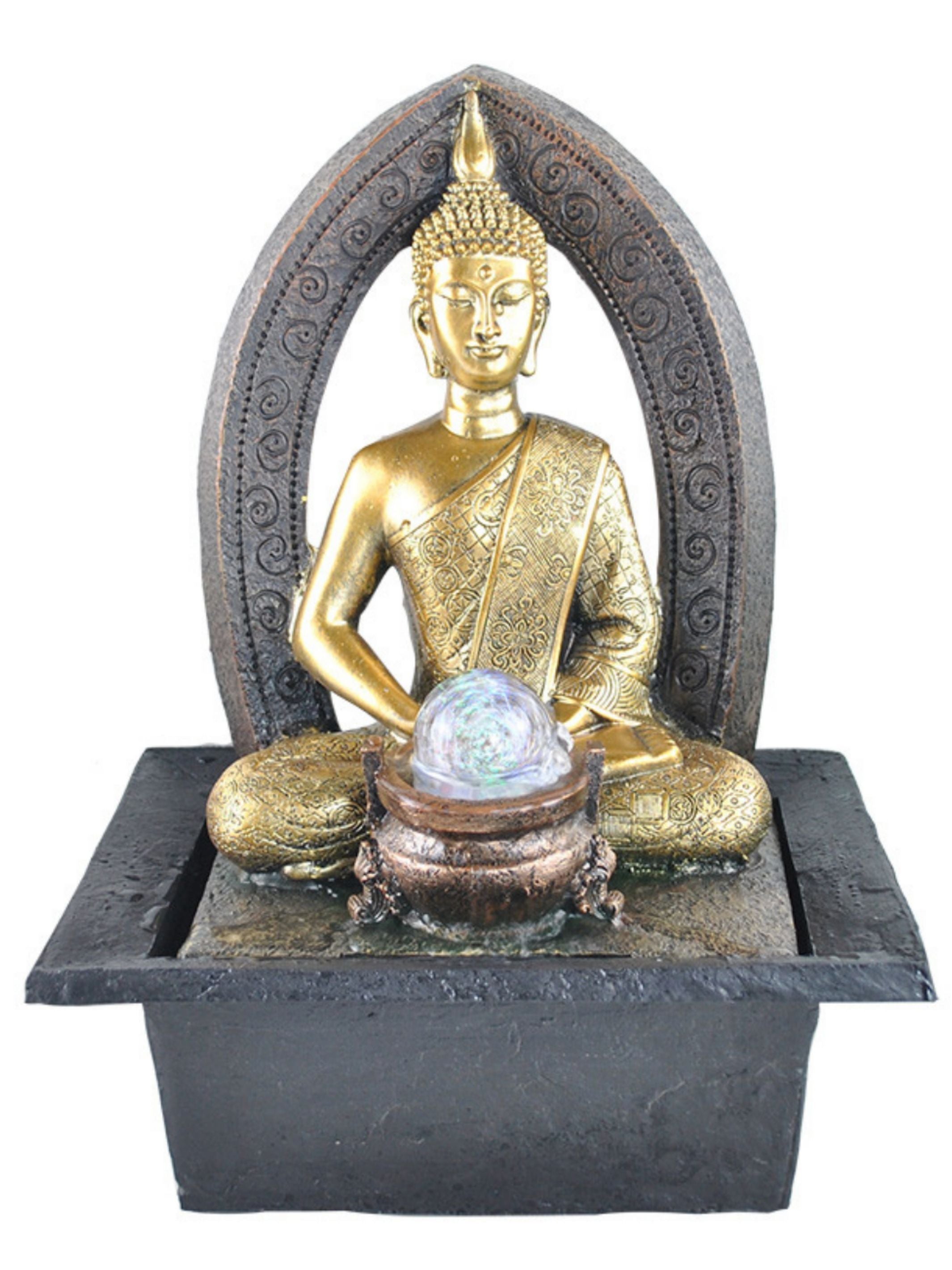 Mudita- Buddha Bowl Lighting Water Feature Fountain 40cm