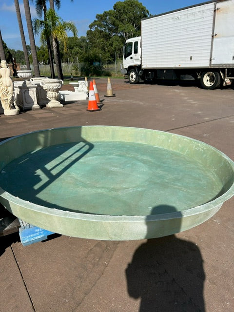 Reliable fibreglass pond liner engineered for outdoor decorative water feature ponds.