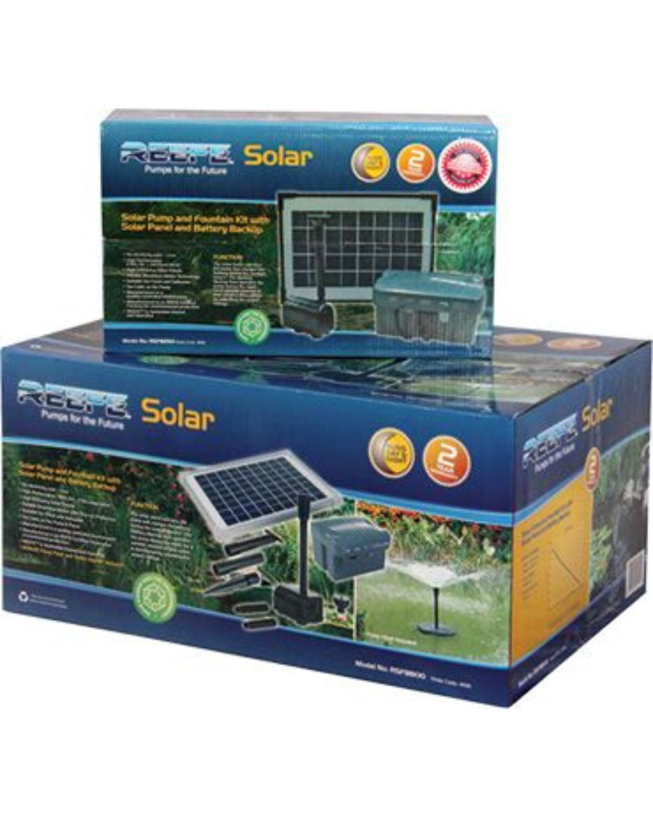 RSFB250 Solar Fountain Pump with Battery Backup