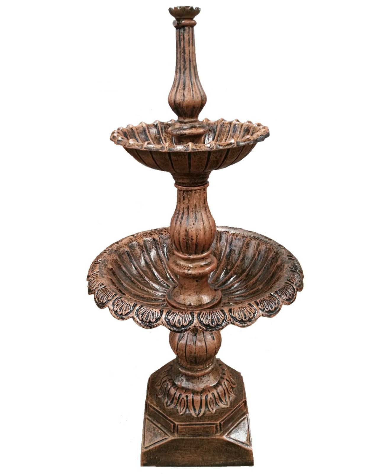 Lisbon 2 Tier Cast Iron Cascading Water Feature