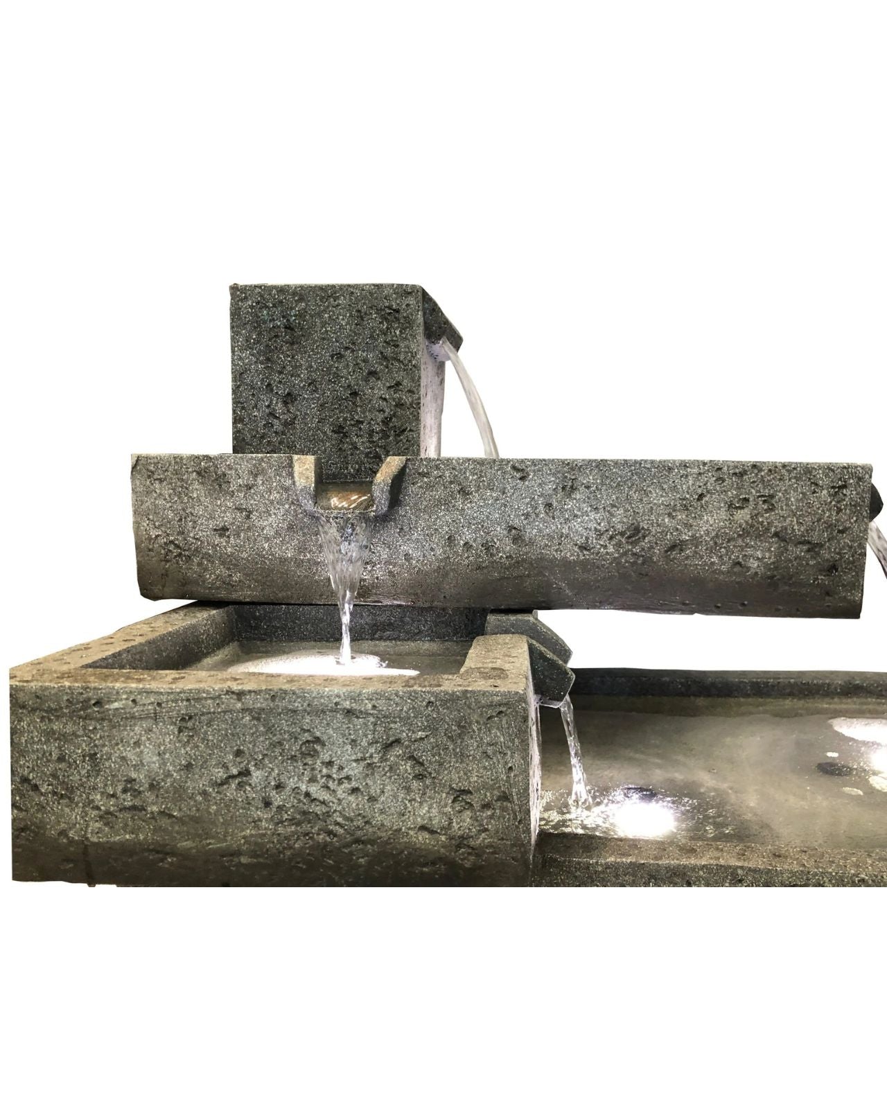 Wadi - Tiered Waterfall LED Light Water Feature