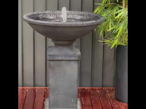 Load video: AquaVista - Garden Water Fountain