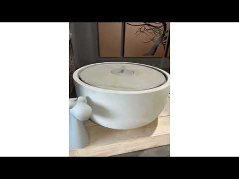 Load video: Wadi - Bubbler Bowl Modern Water Feature