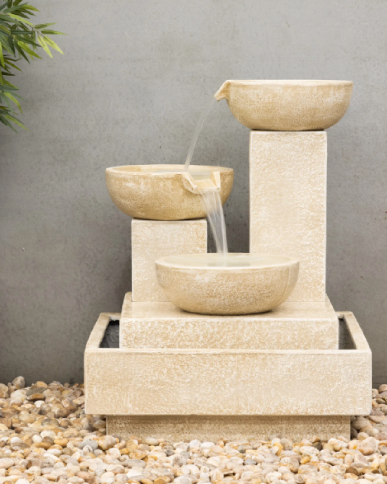 "Horizon"- Multi-Level Garden Water Fountain