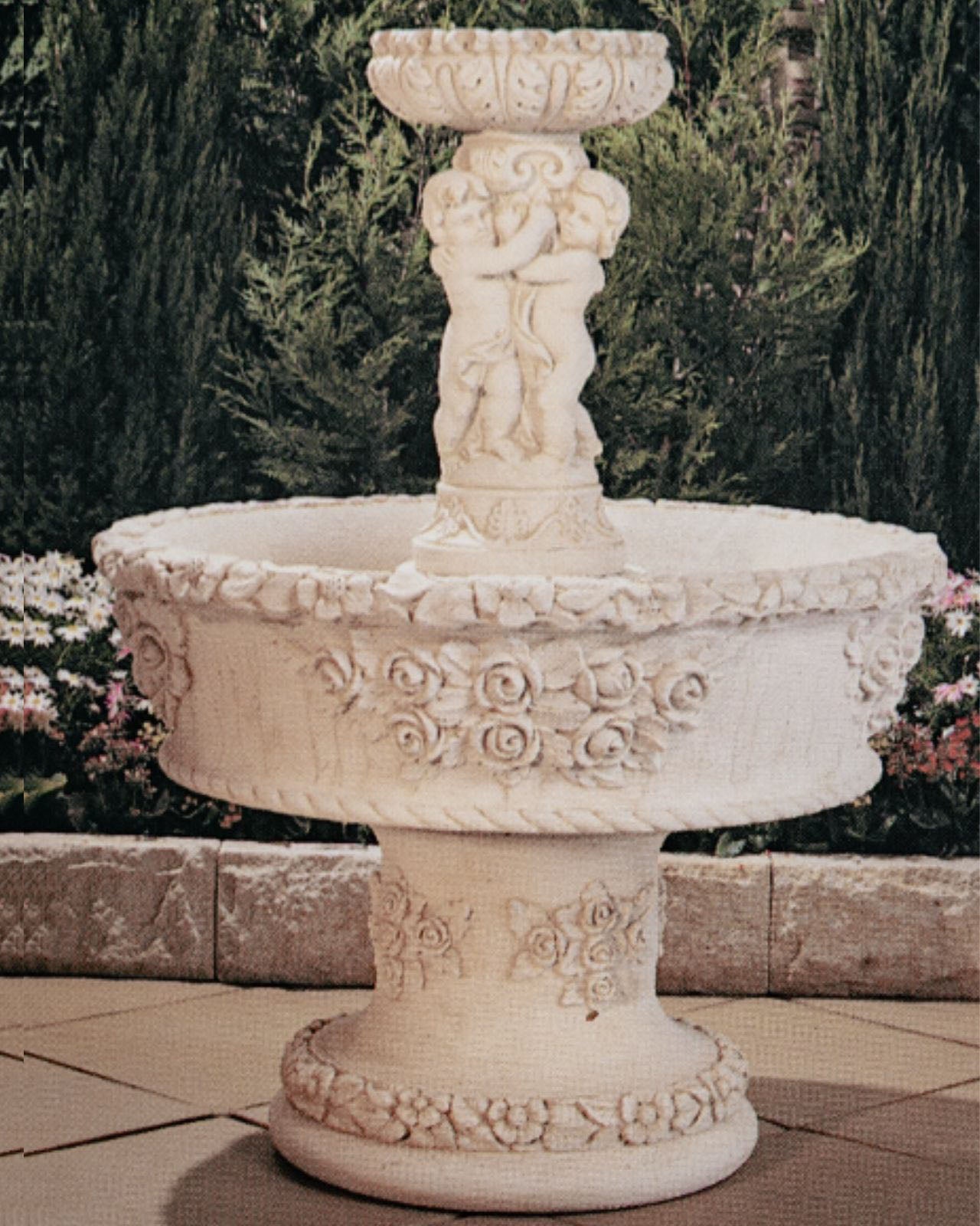 Trasimeno fountain on display in our Sydney warehouse.