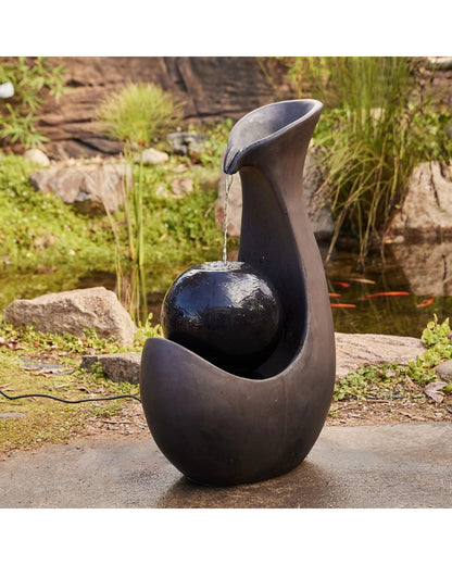 Spherex - Sphere Bowl Modern Water Feature