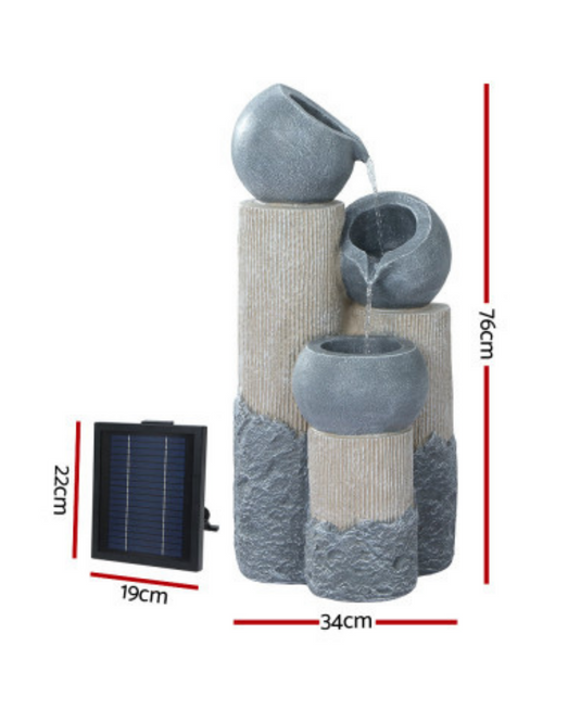 Solar Water Fountains I Australia Water Features Adore