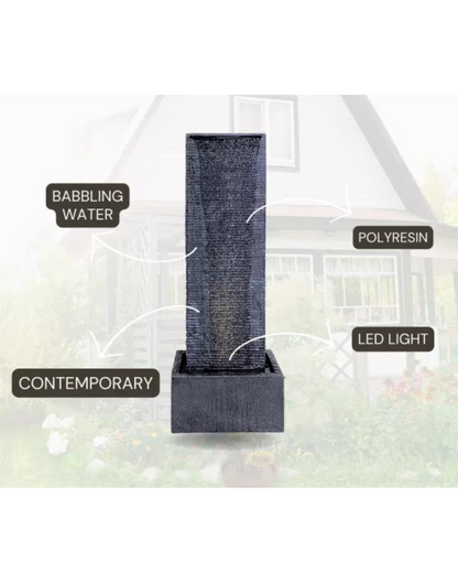 Luminous - Modern Wall Water Feature
