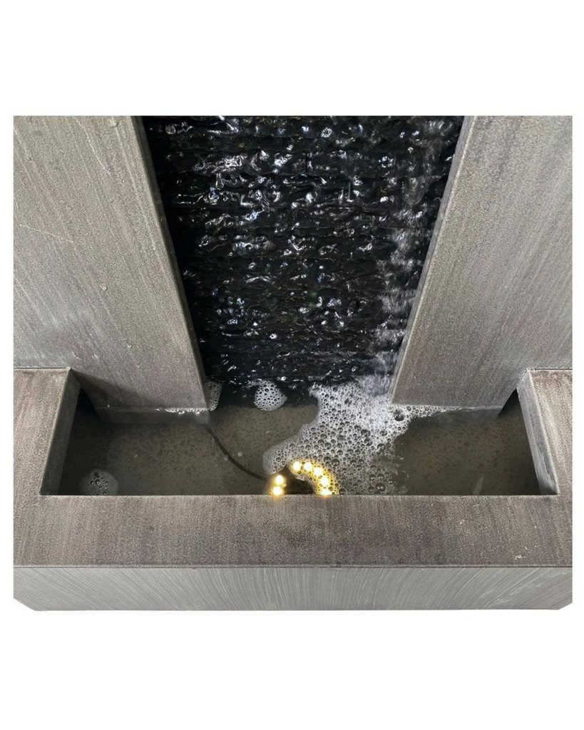 Water Feature Rvt Resonate - Modern Waterfall Wall Water Feature Fountain – Water ...