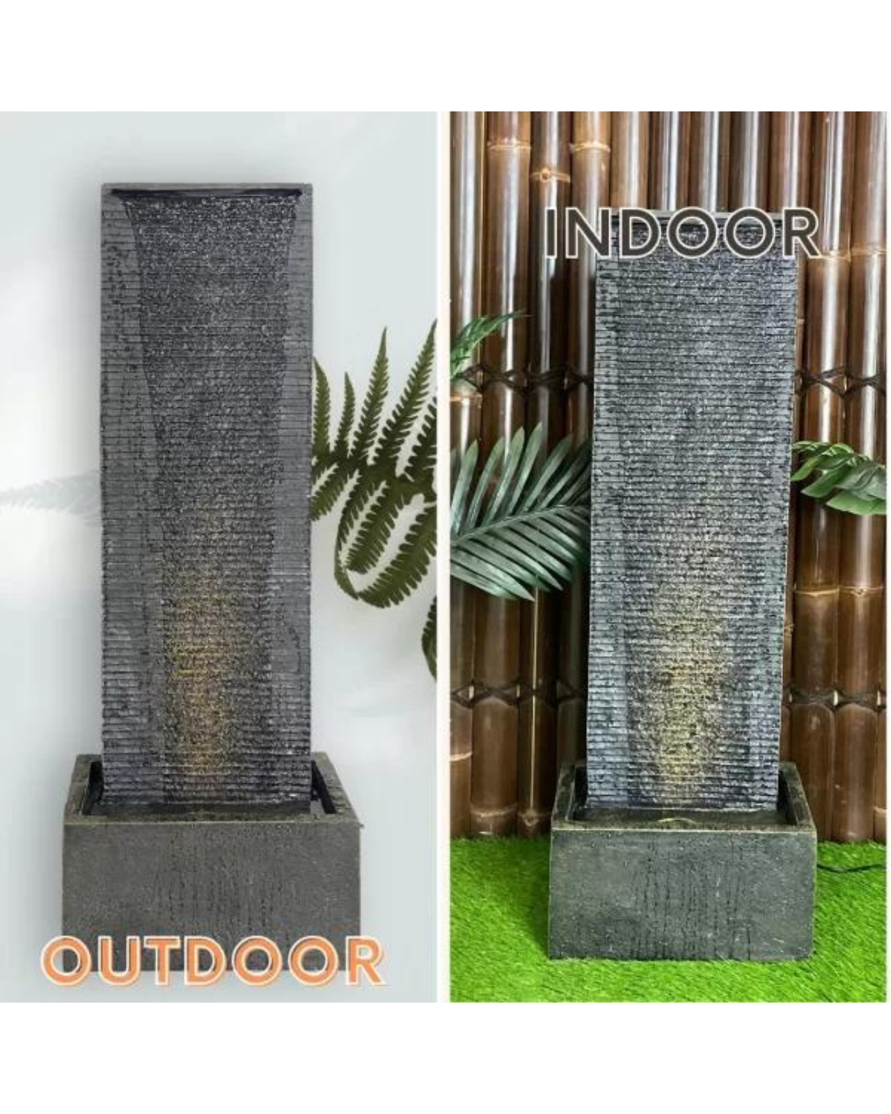 Luminous - Modern Wall Water Feature