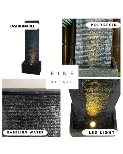 Luminous - Modern Wall Water Feature