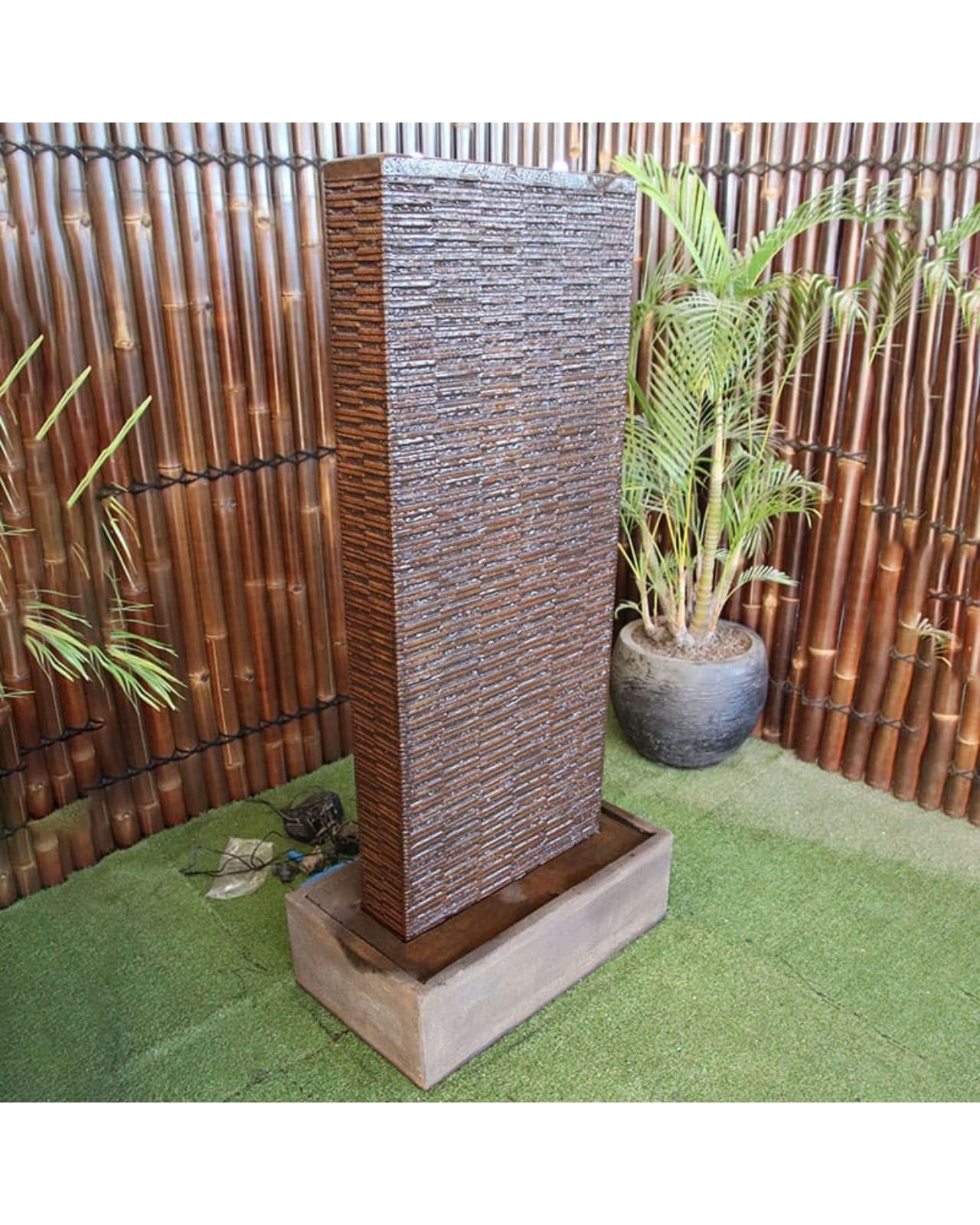 Sawah - Balinese Concrete Wall Water Feature