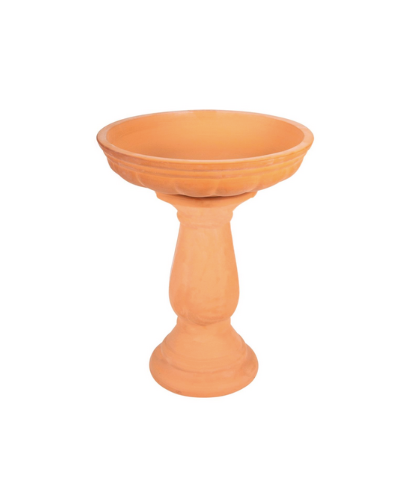 Puddle Bath Puddle - Terracotta Garden Bird Bath 63cm – Water Features Adore