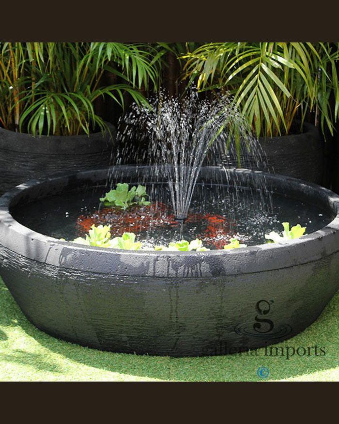 Loloan - Balinese Concrete Fish Pond Bowl Water Feature – Water ...