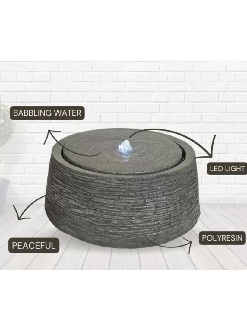 Rivulet - LED Garden Water Feature – Water Features Adore