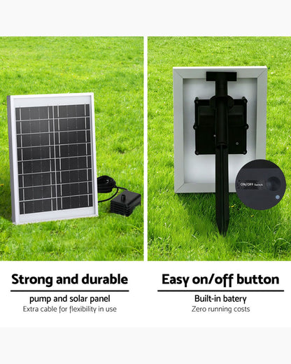 Solvata – Solar Tiered Stone Look Bowl LED Water Feature