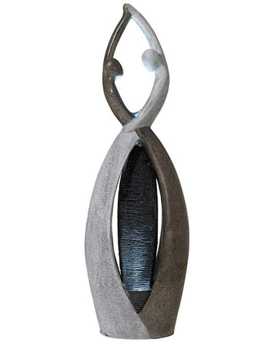 Serene Waltz - Abstract Modern LED Light Water Feature